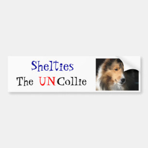 Adesivo Para Carro Shelties o autocolante no vidro traseiro do Collie