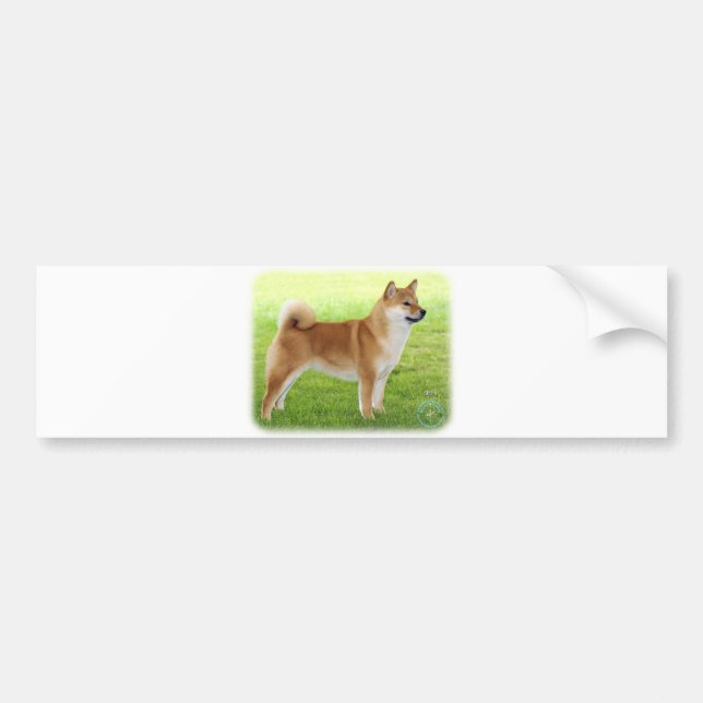 Adesivo Para Carro Shiba Inu (Frente)