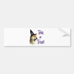 Adesivo Para Carro Shiba Inu Trick