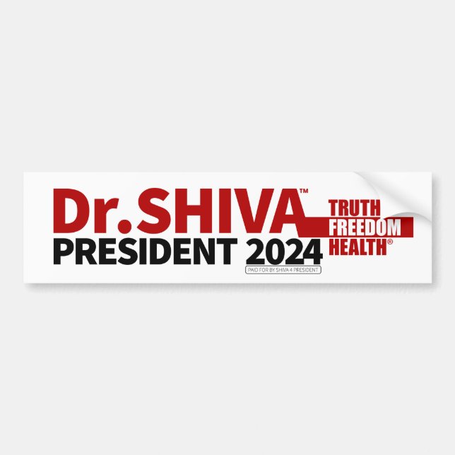 Adesivo Para Carro Shiva 4 Presidente (Frente)