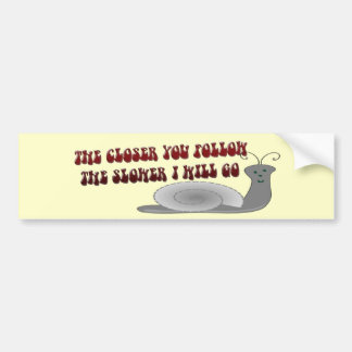 ADESIVO PARA CARRO SIGA DEMASIADO PERTO