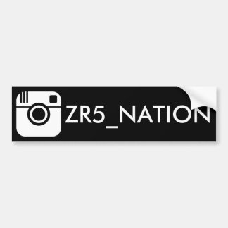 Adesivo Para Carro Siga o preto de @ZR5_NATION