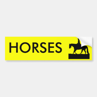 Adesivo Para Carro Silhouette de Cavalo