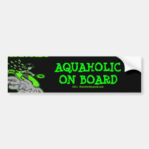 Adesivo Para Carro Silhueta Kayaking de Whitewater