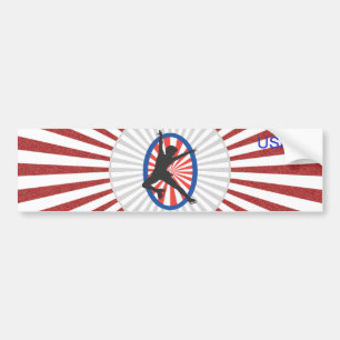 Adesivo Para Carro Silhuette of a Skater -