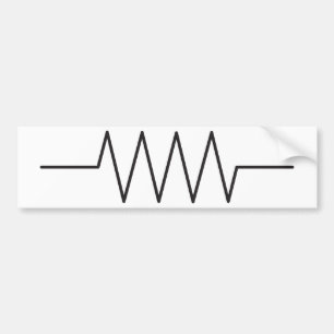 Adesivo Para Carro Símbolo do resistor