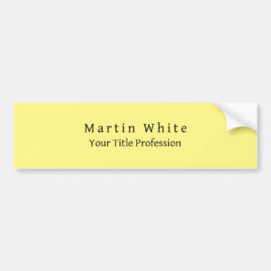 Adesivo Para Carro Simples, Amarelo claro, profissional moderno