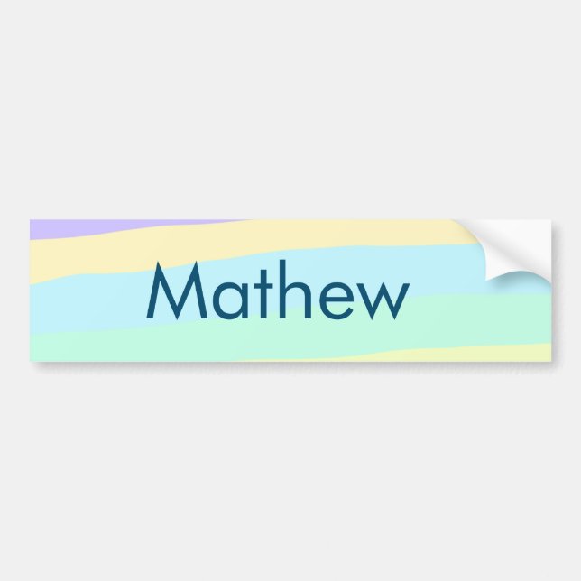 Adesivo Para Carro simples letra inicial monograma adicionar sua letr (Frente)