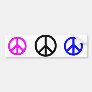 Adesivo Para Carro sinais 3peace