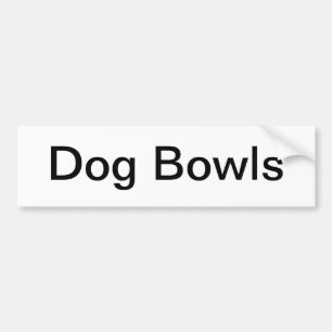 Adesivo Para Carro Sinal de Bolinhos de Cão/