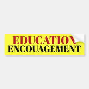 Adesivo Para Carro Sinal do INCENTIVO da EDUCAÇÃO/sticker/MAGNET