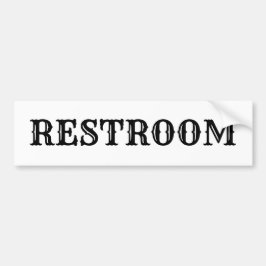 Adesivo Para Carro Sinal do local de repouso ocidental