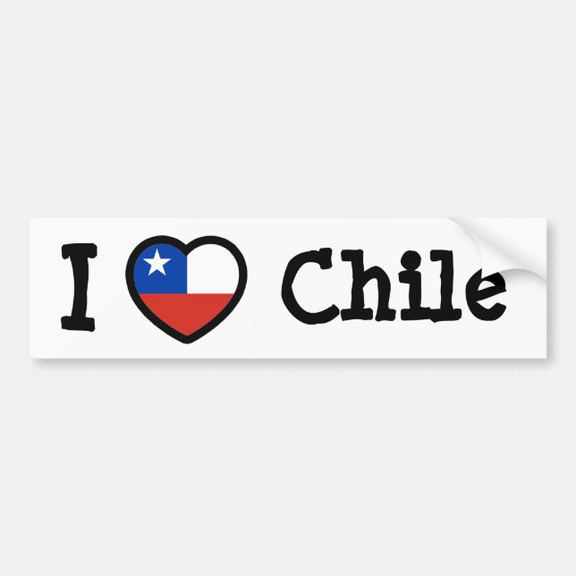 Adesivo Para Carro Sinalizador Chile (Frente)