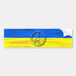 Adesivo Para Carro Sinalizador De Logótipo Para A Paz Na Ucrânia