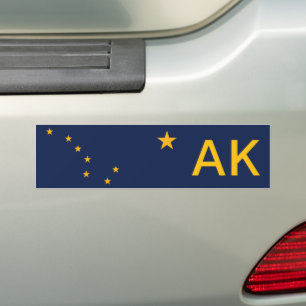 Adesivo Para Carro Sinalizador do Alasca