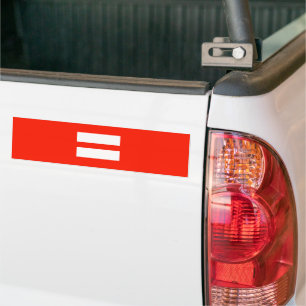 Adesivo Para Carro Sinalizador do Orgulho da Igualdade