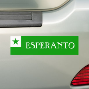 Adesivo Para Carro Sinalizador Esperanto