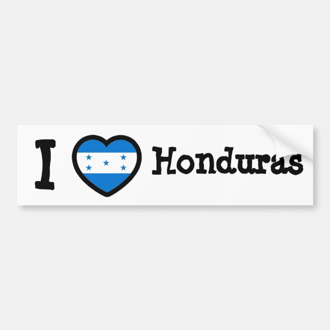 Adesivo Para Carro Sinalizador Honduras (Frente)