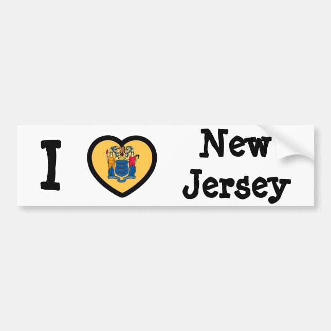 Adesivo Para Carro Sinalizador New Jersey (Frente)