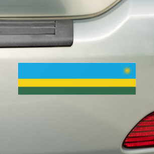 Adesivo Para Carro Sinalizador Ruanda
