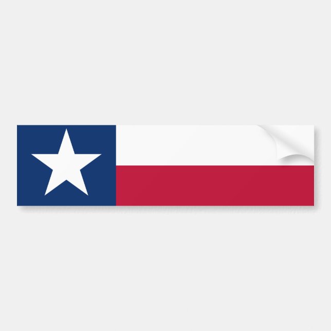 Adesivo Para Carro sinalizador TEXAS (Frente)