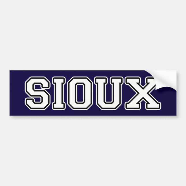 Adesivo Para Carro Sioux (Frente)