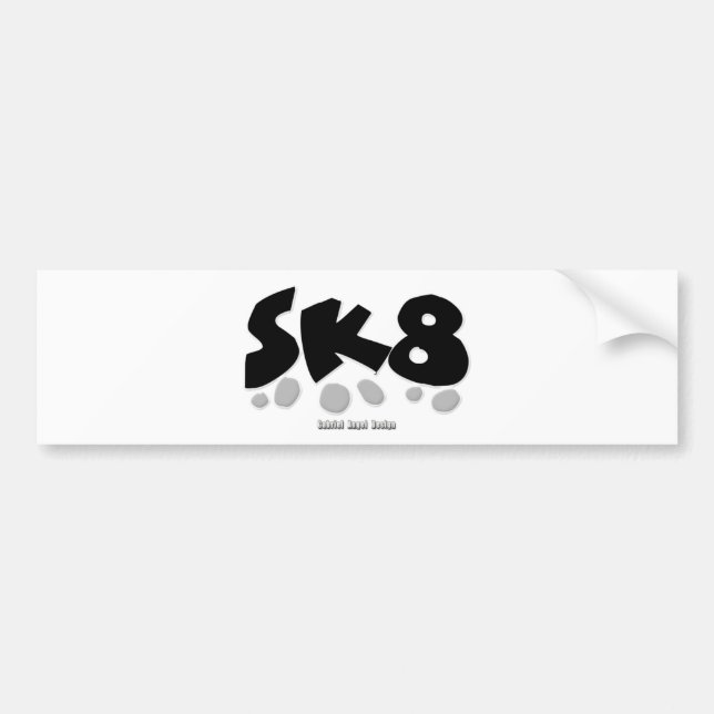 ADESIVO PARA CARRO SK8 (Frente)