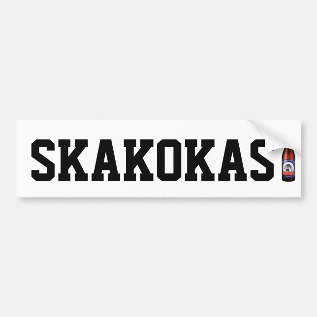 ADESIVO PARA CARRO SKAKOKASI (Frente)