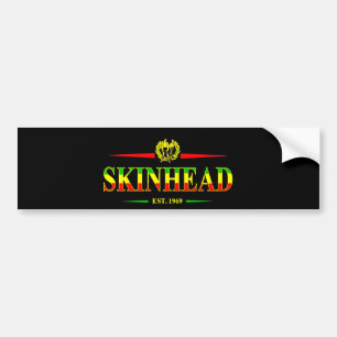 Adesivo Para Carro Skinhead 1969 de Jamaica