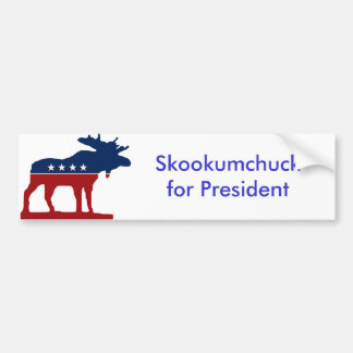 Adesivo Para Carro Skkokumchuck para o presidente