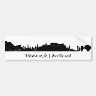 Adesivo Para Carro Skyline de Edimburgo