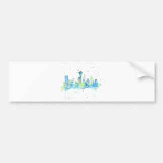 Adesivo Para Carro Skyline de Seattle