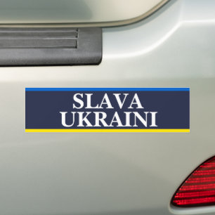 Adesivo Para Carro Slava Ucri