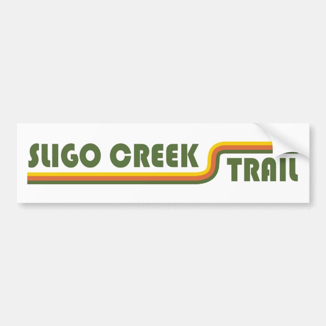 Adesivo Para Carro Sligo Creek Trail (Frente)