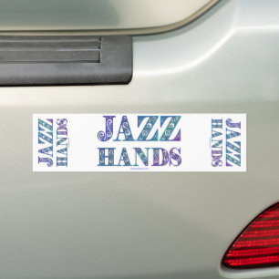 Adesivo Para Carro SlipperyJoe's musical da Broadway Jazz Hands queer