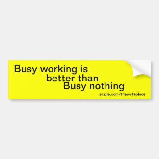 Adesivo Para Carro Slogans do local de trabalho