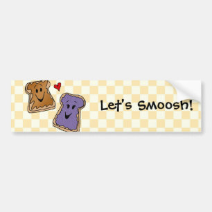 Adesivo Para Carro Smoosh, autocolante no vidro traseiro dos desenhos