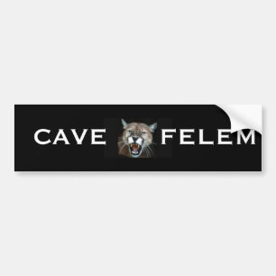 Adesivo Para Carro Snarl do puma, CAVERNA FELEM