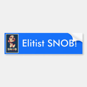 Adesivo Para Carro SNOBE elitista!