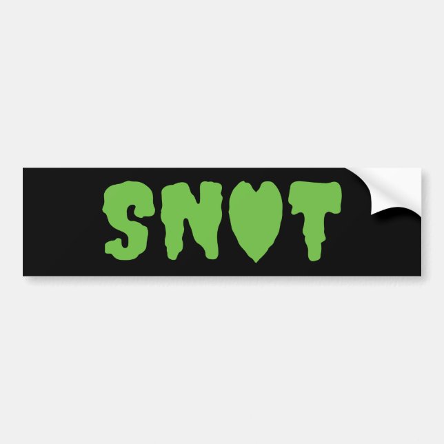 ADESIVO PARA CARRO SNOT LOVE (Frente)