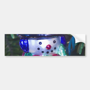 Adesivo Para Carro Snowman Ornament