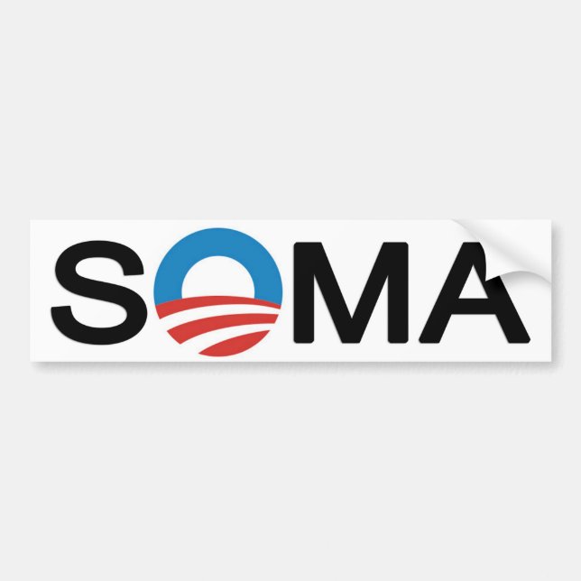 ADESIVO PARA CARRO SOBAMA (Frente)