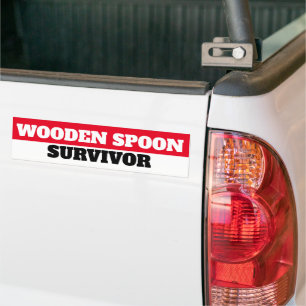 ADESIVO PARA CARRO SOBREVIVENTE DE WOODEN SPOON