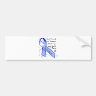 Adesivo Para Carro Sobrevivente do cancro do cólon