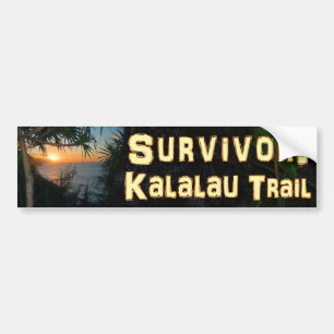 Adesivo Para Carro Sobrevivente: Fuga de Kalalau