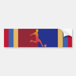 Adesivo Para Carro Soccer Bumpersticker