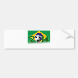 Adesivo Para Carro Soccer World Cup 2014