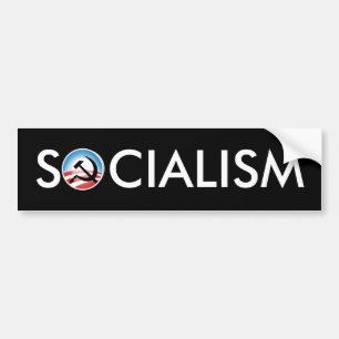 Adesivo Para Carro Socialismo de Obama