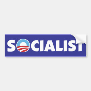 Adesivo Para Carro Socialista de Obama