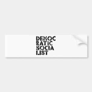 Adesivo Para Carro Socialista Democrática